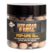Поп-апи Dynamite Baits Hot Crab & Krill Food Bait Pop-Ups 15mm - DY1647
