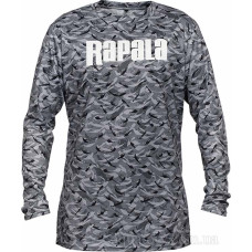 Футболка з довгим рукавом Rapala Lure Camo LS Shirt UPF L (RLCLSS-L)