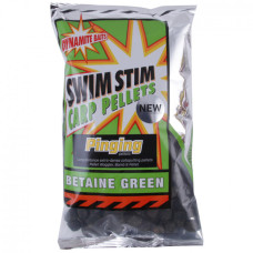 Пеллетс DYNAMITE BAITS Swim Stim  Pinging Pellets 13mm - Betaine Green             