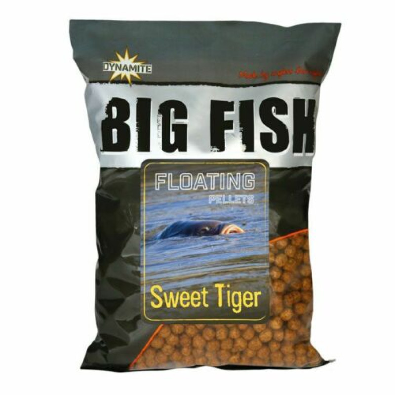  Пеллетс Dynamite Baits  Big Fish - Sweet Tiger Floating Pellets 11mm 1.1kg