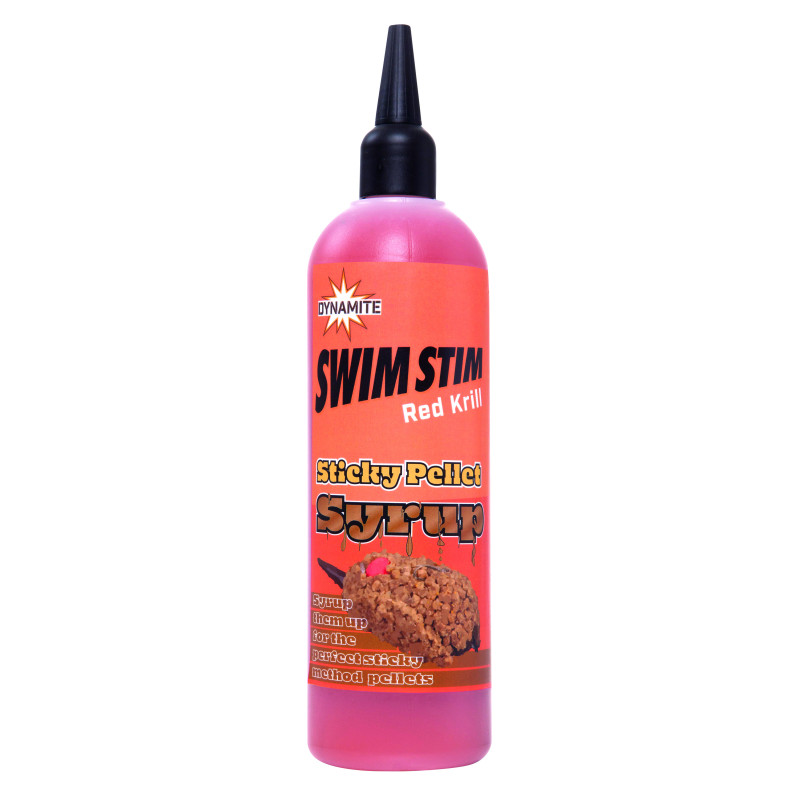 РІДКІ АТРАКТАНТИ (Сиропи) Dynamite Baits Sticky Pellet Syrup - Red Krill -300ml