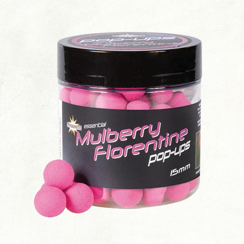 DY1615, Mulberry Florentine - Fluro Pop-Up 15mm x 6 pots флуоро Pop-Ups Dynamite Baits