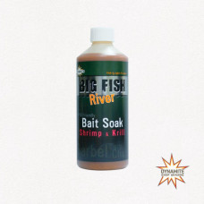 Ліквід Dynamite BaitsBig Fish River Bait Soak Shrimp & Krill 500ml - DY1378