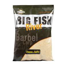 Прикормка Dynamite Baits Big Fish River Groundbait Cheese & Garlic 1.8kg - DY1371