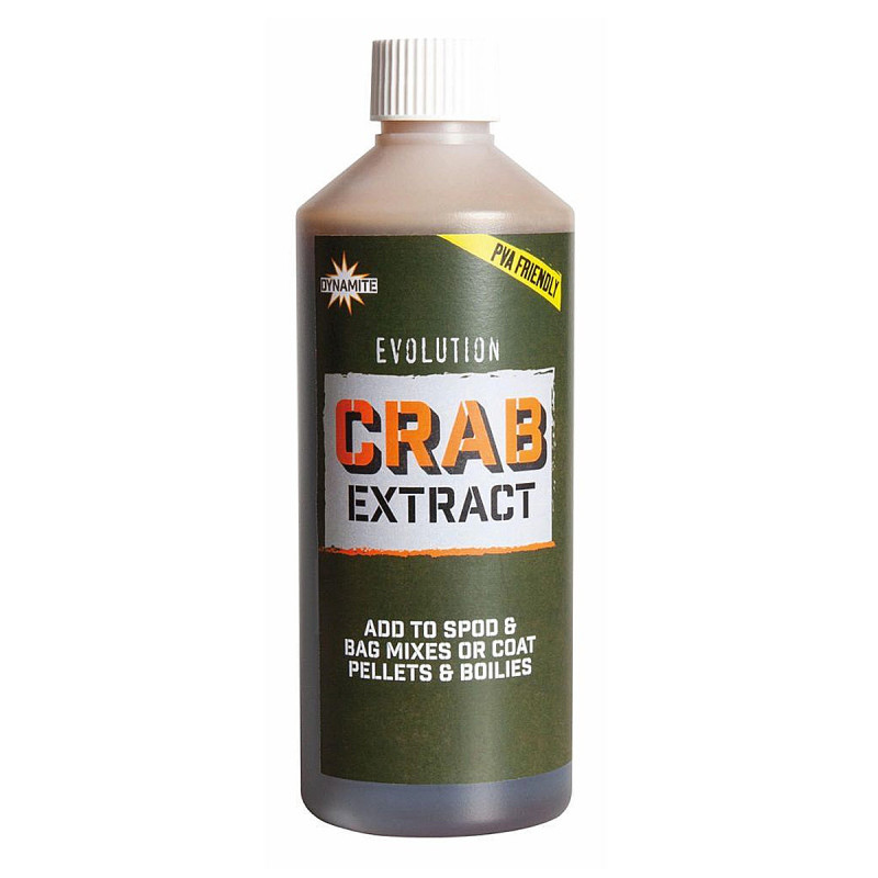 DY1247, Evolution Hydrolysed Crab Extract 500ml рідка прикормка Dynamite