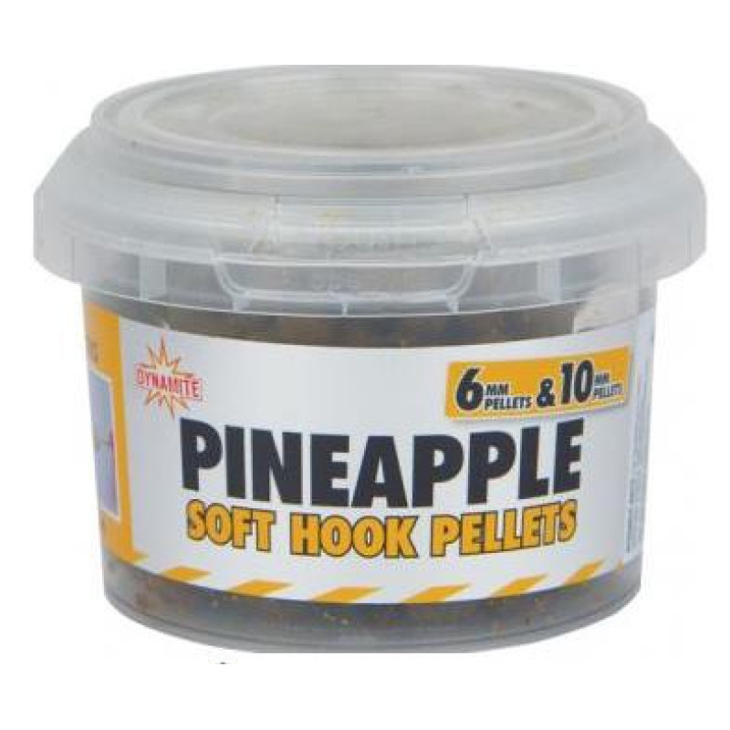 Пеллетс Dynamite Baits Pineapple (Ананас)  soft hook pellet 6mm & 10mm - DY434