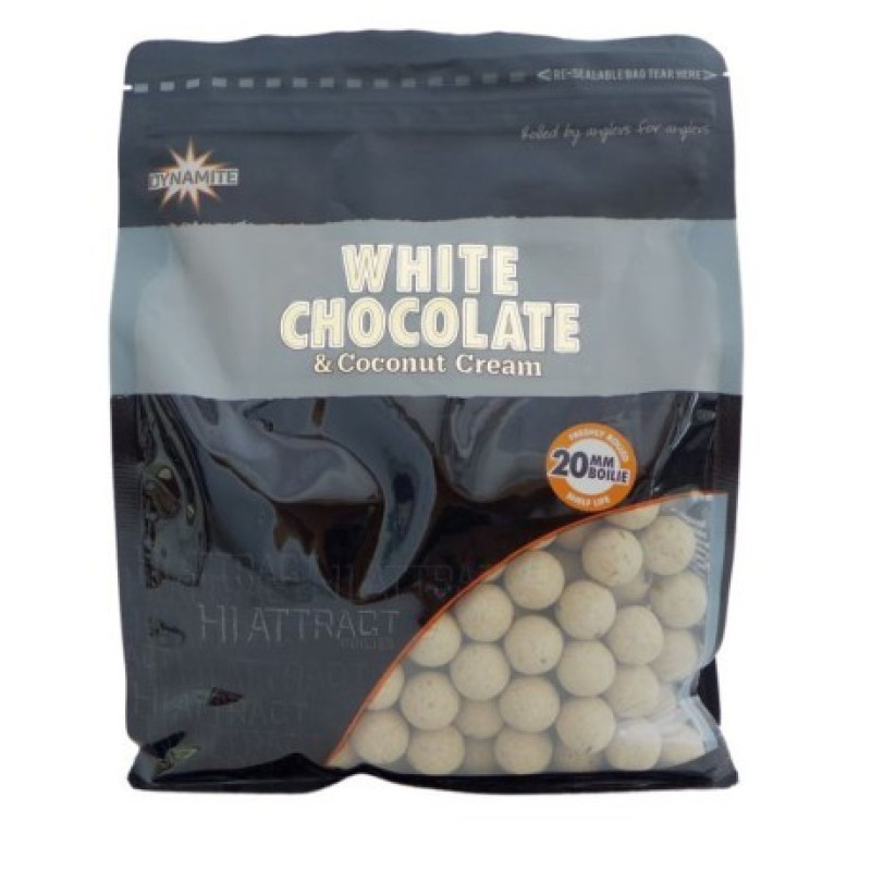 Бойли Dynamite Baits White Chocolate & Coconut Cream 20mm 1kg (DY653)