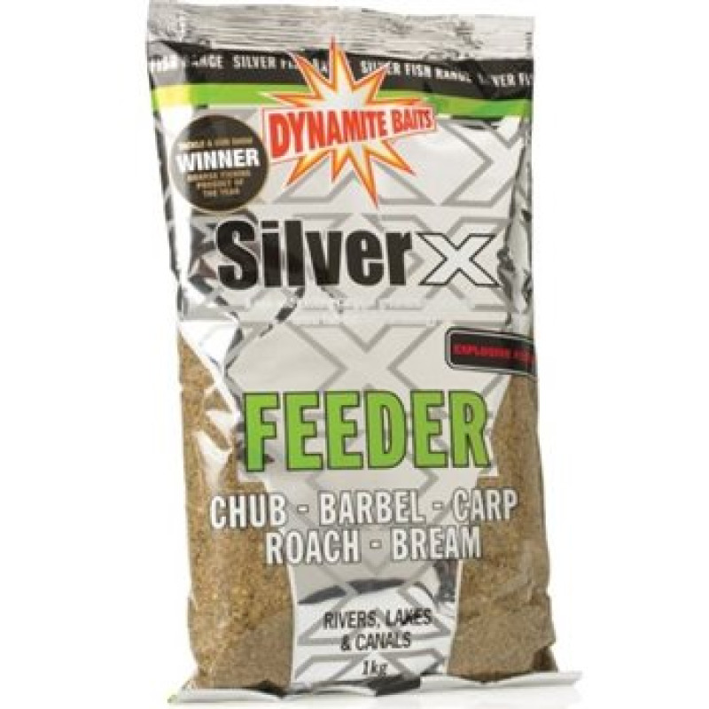 Прикормка Dynamite Baits Silver X Feeder Explosive Mix 900g - SX520