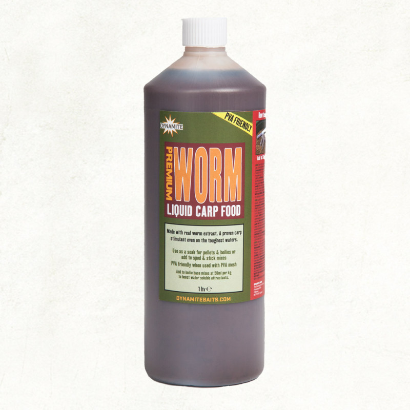 Ліквід Dynamite BaitsWorm Liquid Carp Food 1ltr DY1191