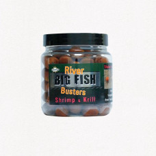 М'який насадочний пеллетс (хукбейт) Dynamite Baits Big Fish River Hookbaits Shrimp & Krill Busters 6 - DY1387