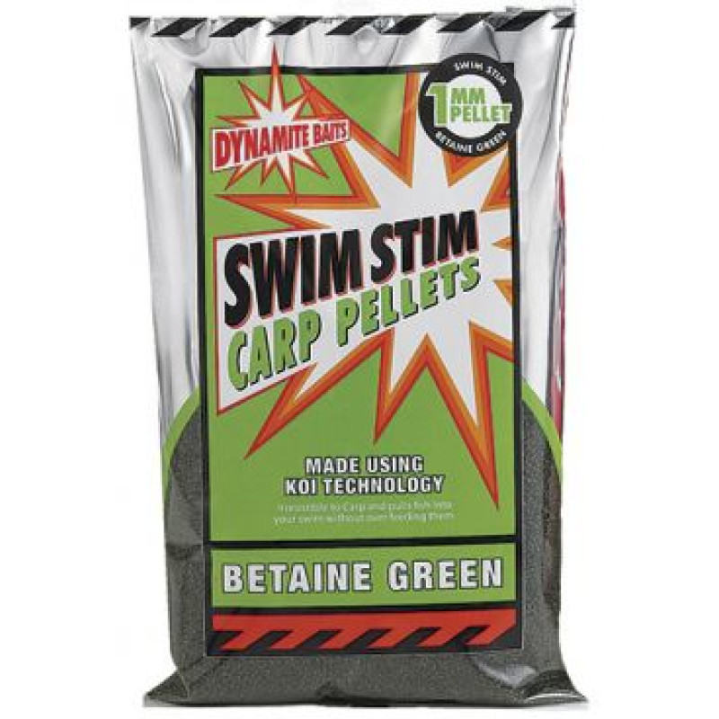 Пеллетс DYNAMITE BAITS Swim Stim Green Betain 1mm Micro 900g - DY141