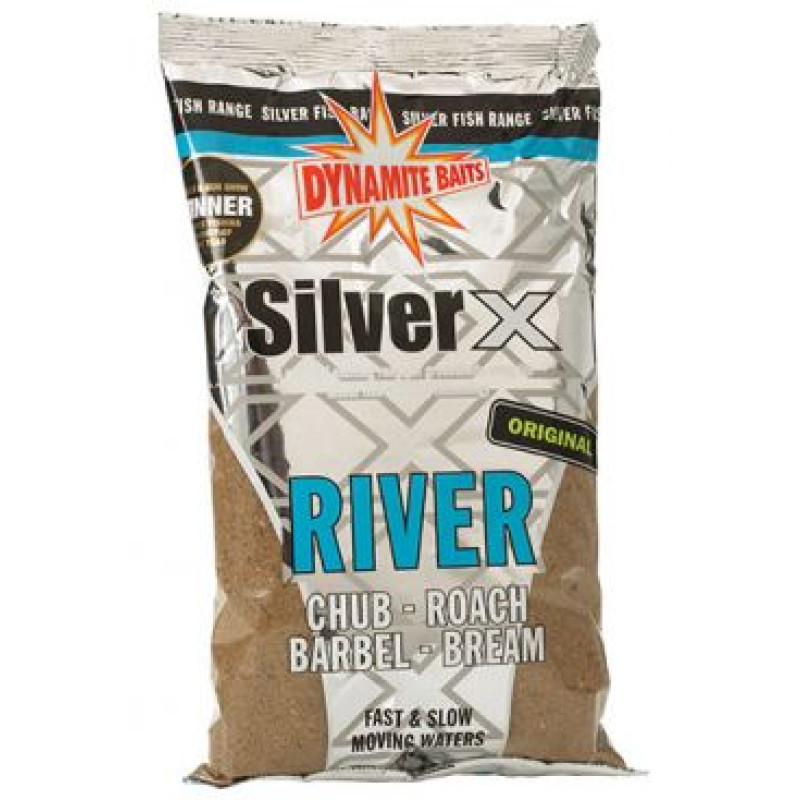 Прикормка DYNAMITE BAITS Silver X River - Original 1kg - SX515