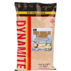 Прикормка DYNAMITE BAITS Coconut & White Choc Groundbait, 2kg - XL835