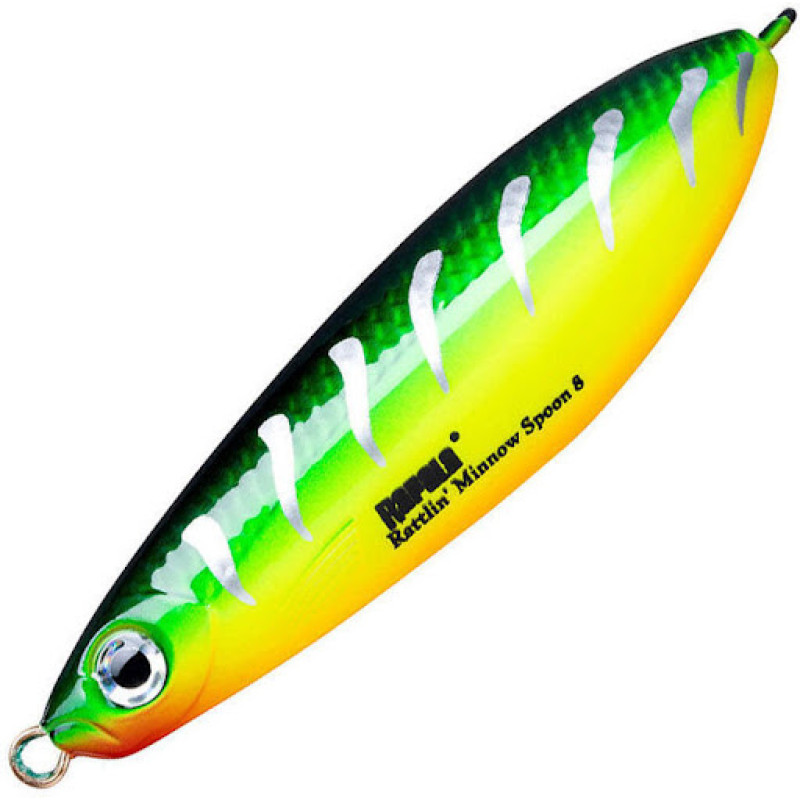 Незацепляйка Rapala Rattlin Minnow Spoon RMSR08 FRB (16г)