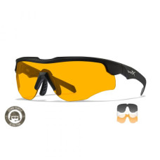 Тактичні окуляри WILEY X ROGUE COMM TEMPLES Matte Black/Grey + Clear + Light Rust