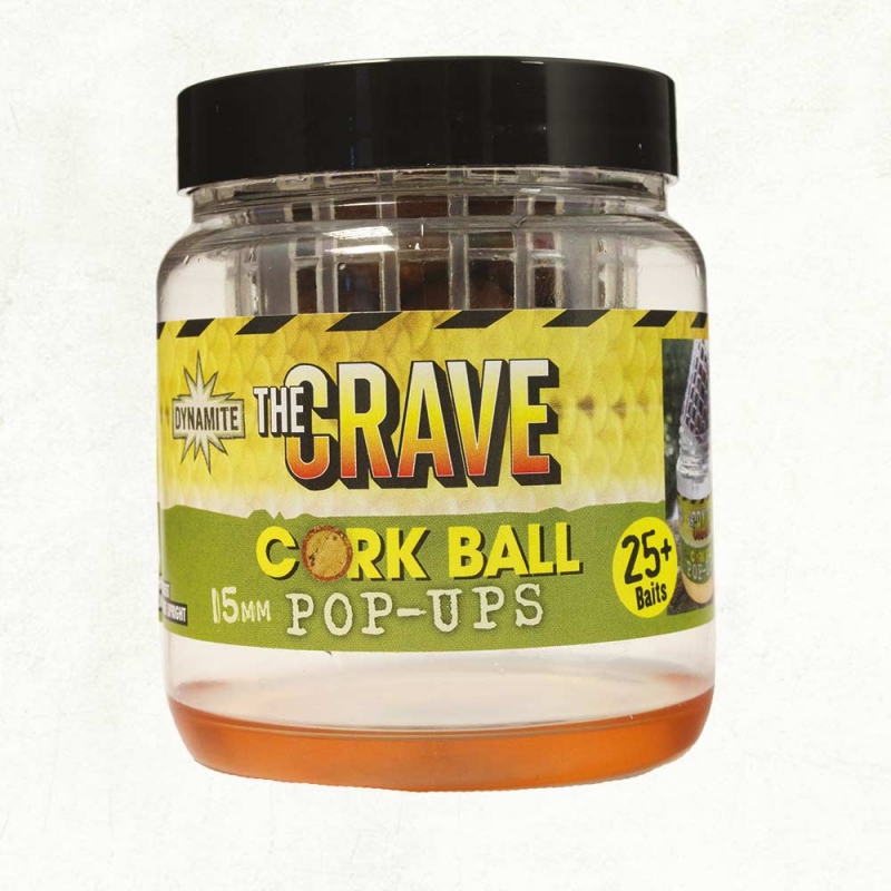 Бойли Dynamite Baits The Crave Cork Ball 15mm Pots - DY936