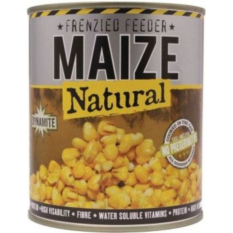 Консервована кукурудза DYNAMITE BAITS Frenzied Maize, 600g - DY291