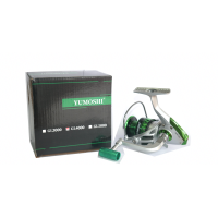Кaтушка YUMOSHI GL2000 12п. GREEN метал шпуля 5.5:1(YUM-GL2000)